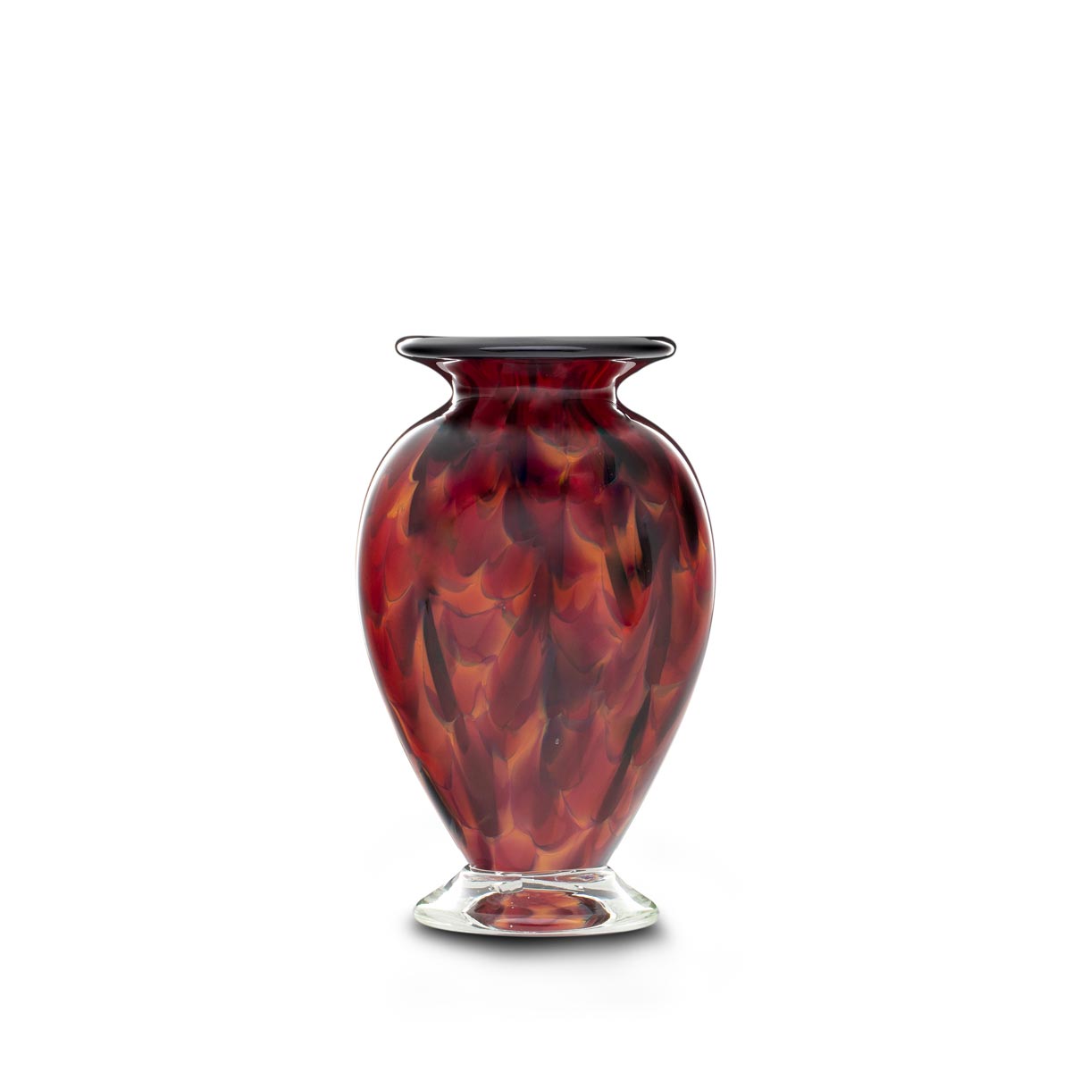 Small Cauldron Flat Vase