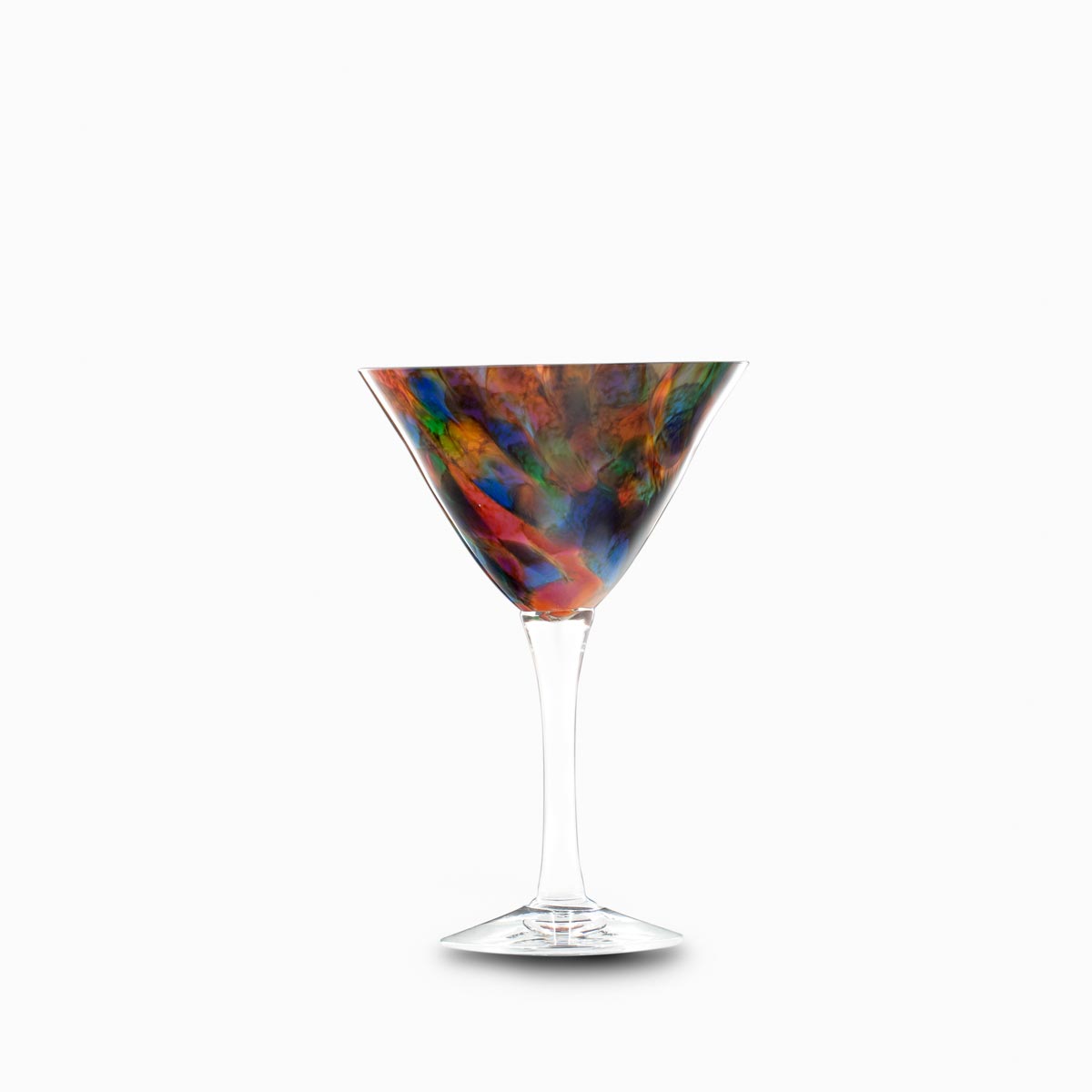 ET Rainbow Martini Glass