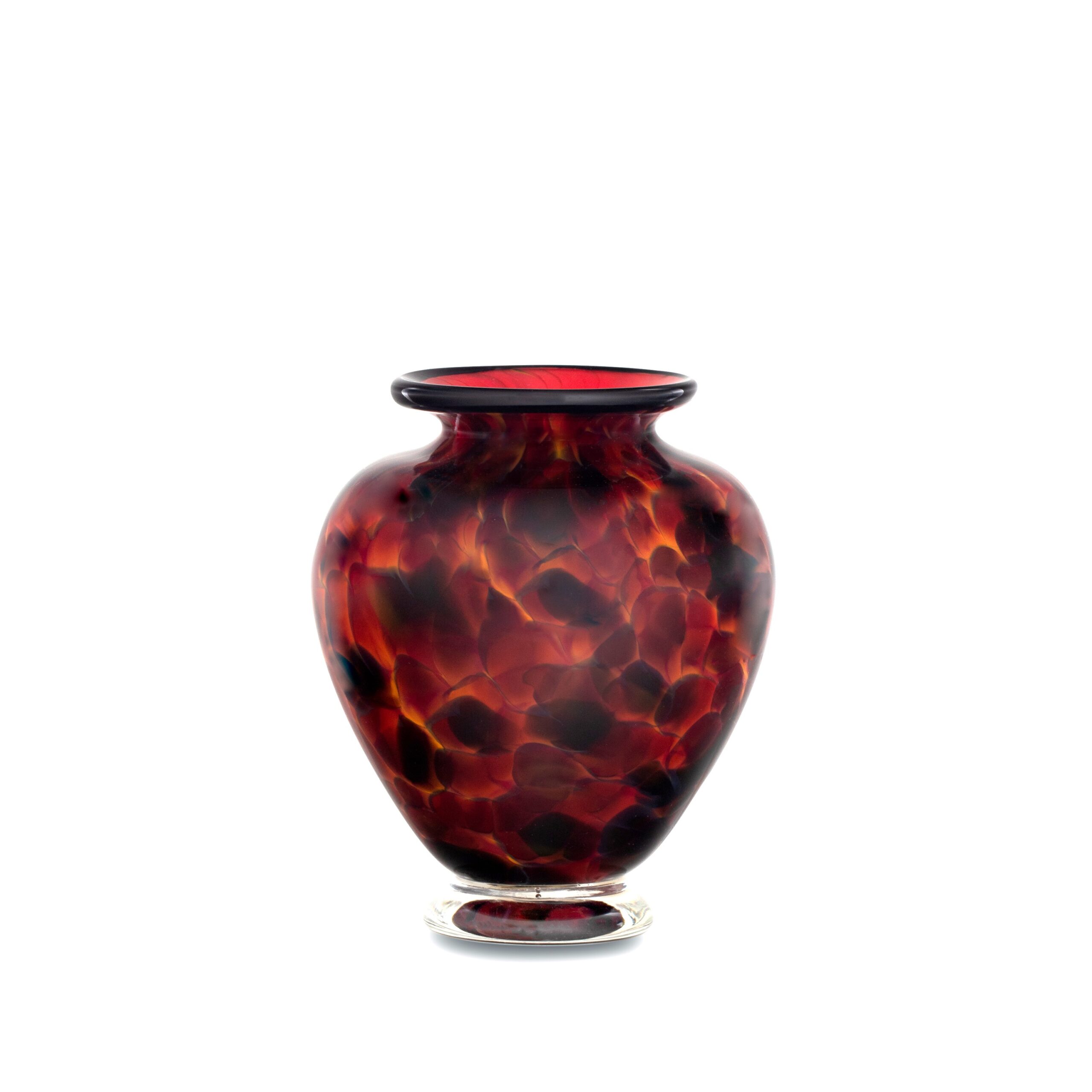 Small Cauldron Squat Vase