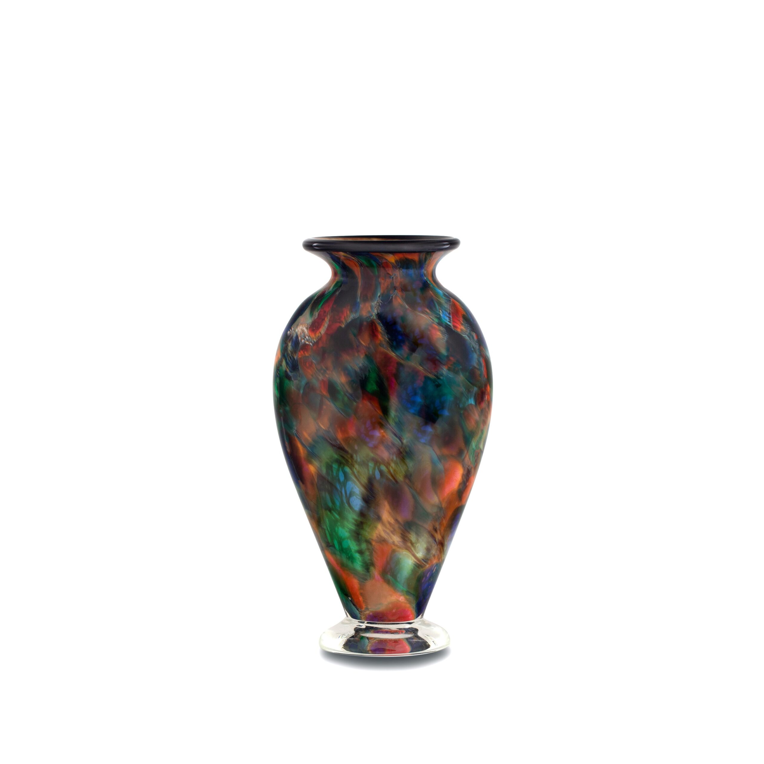 Small ET Rainbow Flat Vase