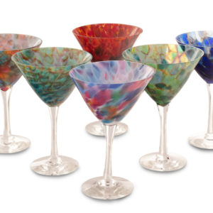 The Glass Forge Wine Glass Rainbow