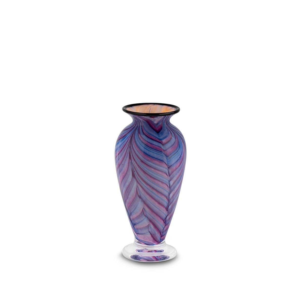 Topaz-Purple Blue Vase