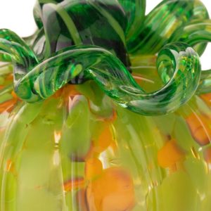 Small Pumpkin - Green-Orange - stem detail
