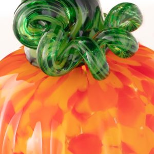Small Pumpkin - Yellow-Orange - stem detail