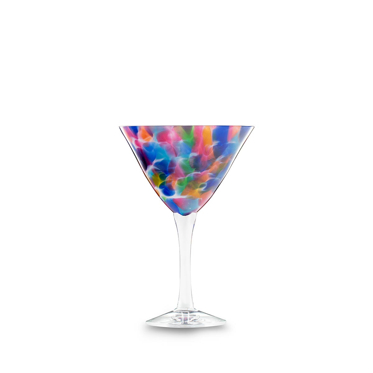 White TTT Martini Glass