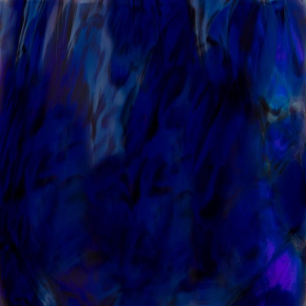 Wine Glass - Cobalt Frit - color chip