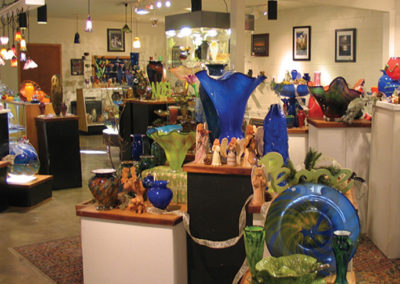 The Glass Forge Gallery in Grants Pass, Oregon