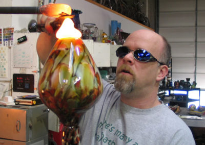 Lee Wassink, The Glass Forge Founder and Master Glass Blower