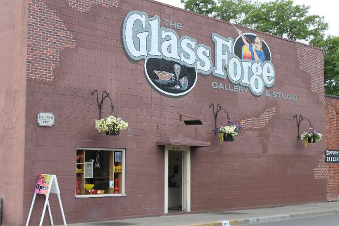The Glass Forge Front Entrance