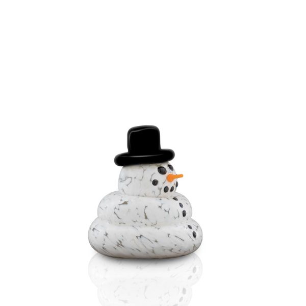 Slumping Glass Snowman Design 2