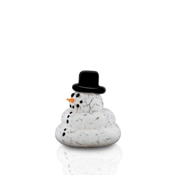 Slumping Glass Snowman Design 2